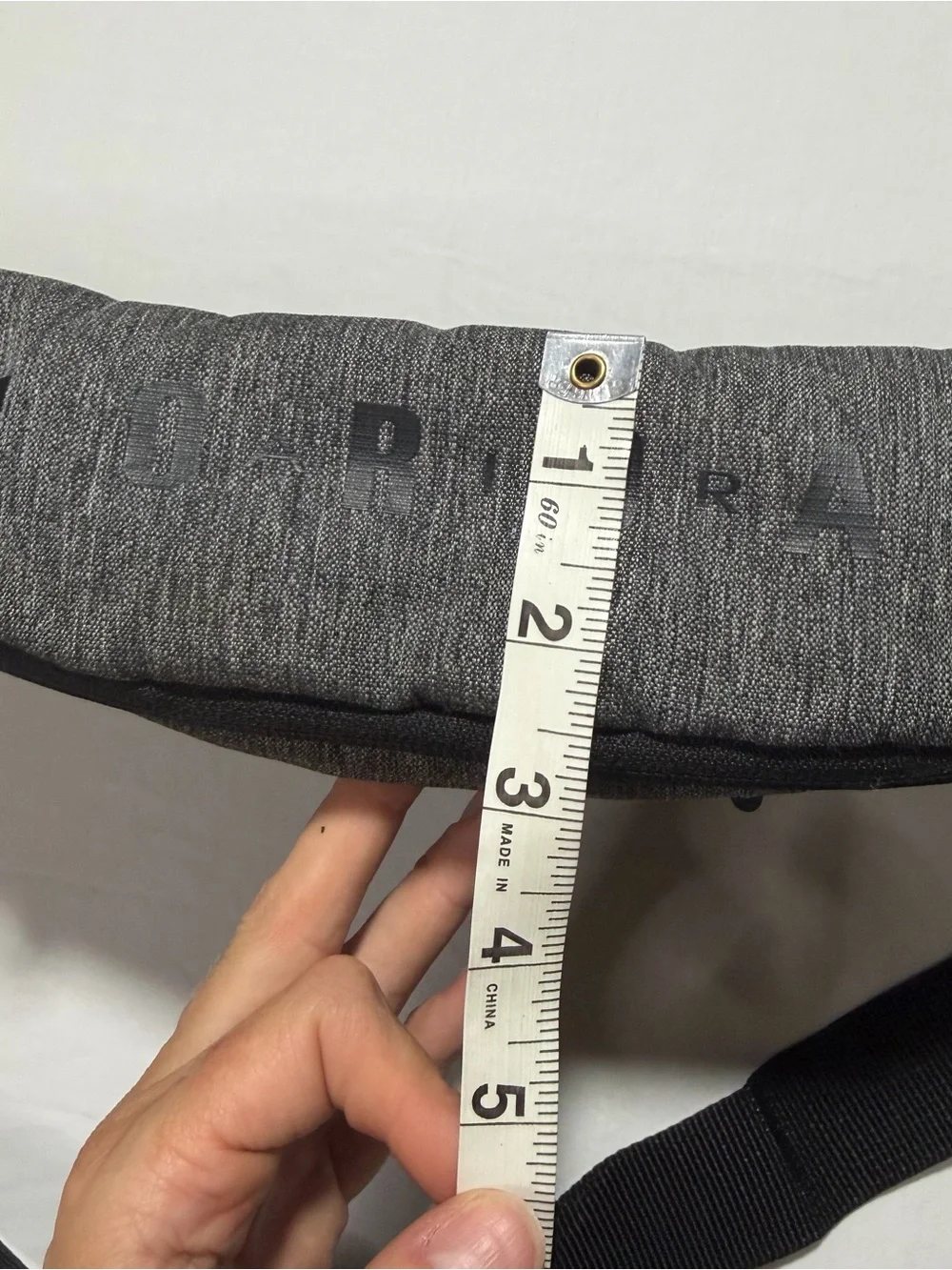 Jordan Heather Gray Sling Waist Bag